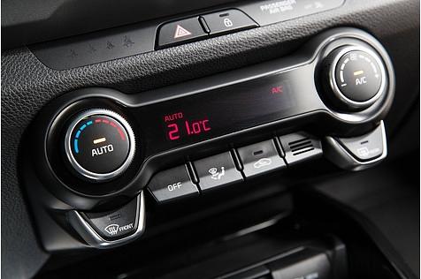 Eine Klimaanlage ist serienmäßig