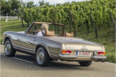 Mercedes 280 SL Pagode W 113 - ein schöner Rücken.....