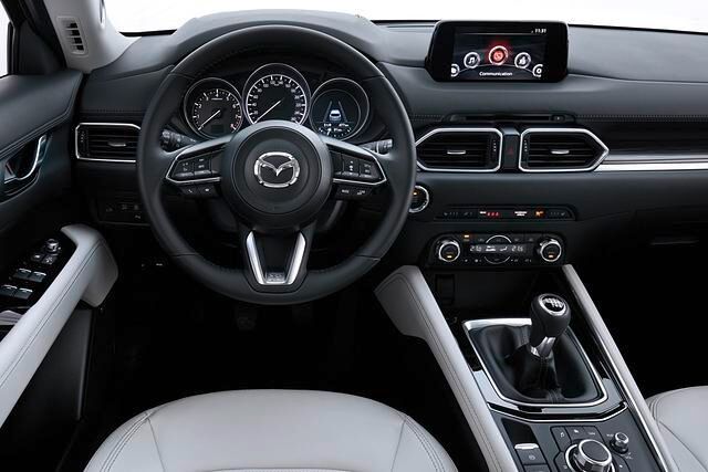 Der Innenraum des Mazda CX-5