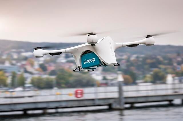 Bis zu zwei Kilogramm schwere Pakete können die Matternet-Drohnen transportieren