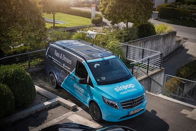 Mercedes testet Paketzustellung per Drohne - Pilotprojekt ohne Piloten