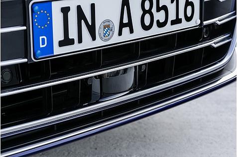 Der Laserscanner hilft beim Staupiloten