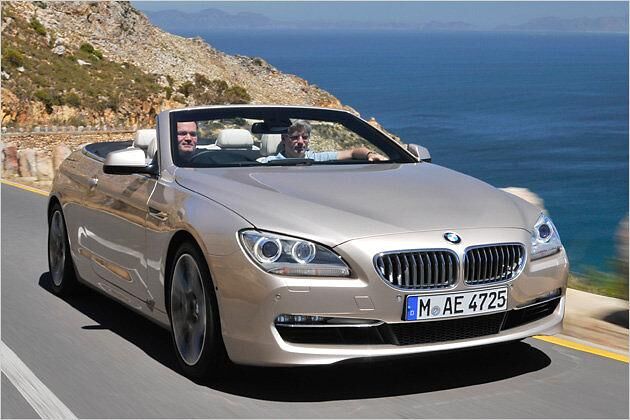 Perfekt für die lange Reise unter der Sonne: Das neue BMW 650i Cabrio (im Bild die rechtsgesteuerte Variante)