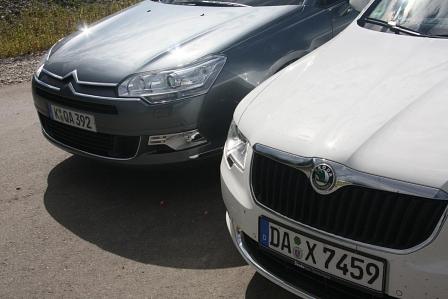 Citroen C5 Tourer - Skoda Superb Combi