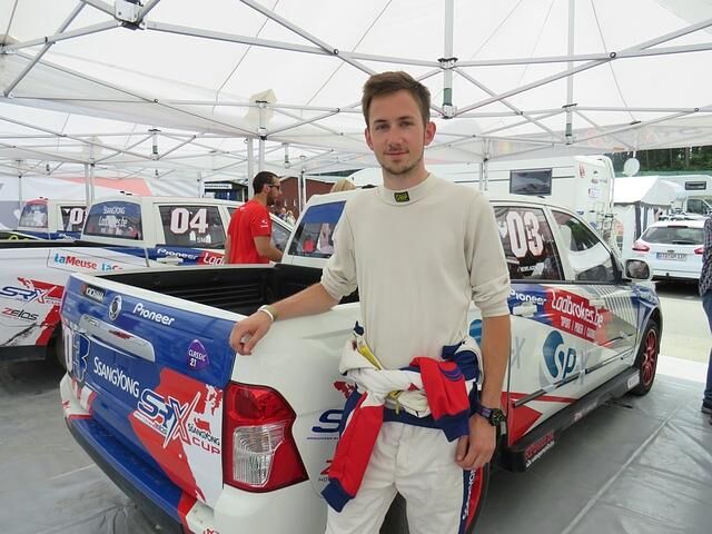 Redakteur Max Friedhoff nach seinem vierten Platz im Finale