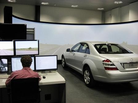 Mercedes Fahrsimulator