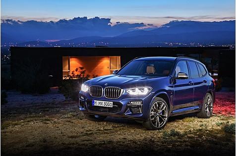 BMW X3 2018 - serienmäßig mit LED-Licht