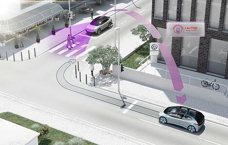 Intelligente Autos - VW lässt per WLAN kommunizieren