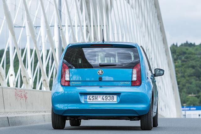 Der Citigo ist um 3,4 Zentimeter auf 3,60 Meter gewachsen 