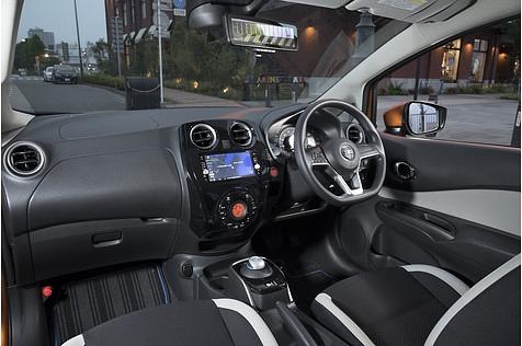 das Cockpit des Nissan Note E-Power