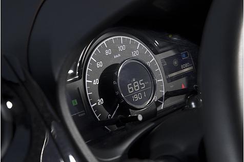 Die Instrumente des Nissan Note E-Power