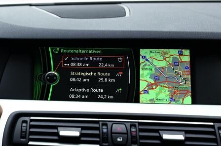 Sparhelfer: Green Driving Assistant von BMW