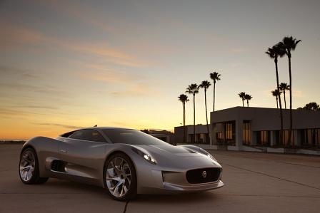 Jaguar C-X75 - Startbahn L.A.