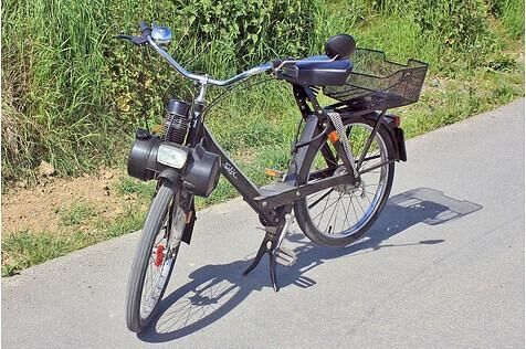 Die Solex 3800 wiegt knapp 30 Kilogramm.