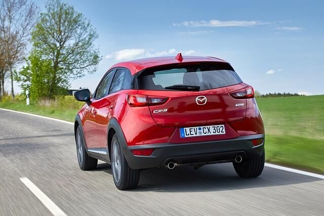 Das Heck des CX-3