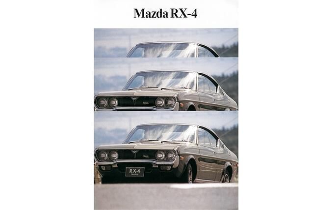 Die Werbung für den Mazda RX4 von 1973
