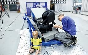Kindersitztest  - Meistens sicher