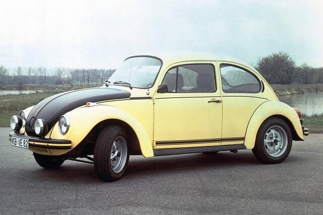 Der Gelbschwarze Renner war ein besonders sportliches Modell