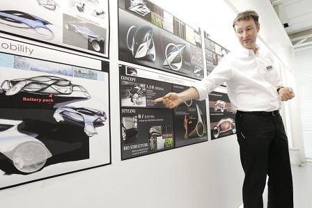 Mercedes Design der Zukunft. Designcenter Japan