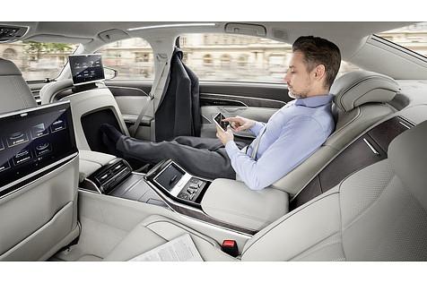 Audi A8 2018 - purer Luxus im Fond