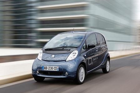 Ebenso das Zwillingsmodell Citroen C-Zero