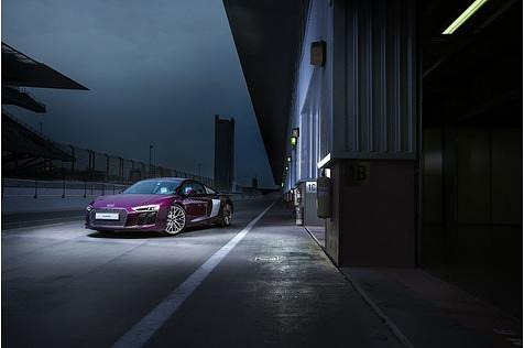 Der Audi R8 wurde von Audi exclusive verfeinert.