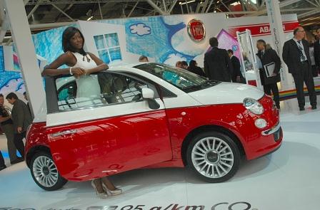 Bologna Motor Show: Fiat 500 Bicolore