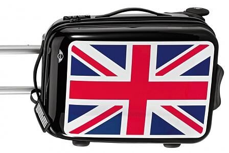 Mit dem Mini-Trolley können Britanienfans cool auf Reisen gehen.