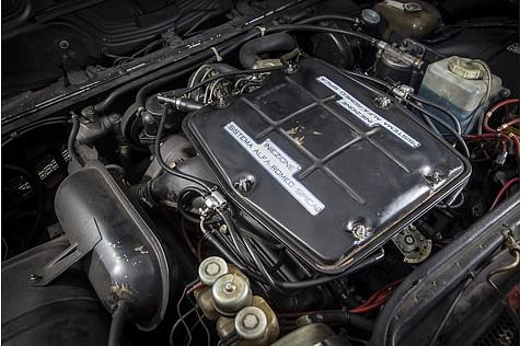 Der Achtzylinder-Motor stammt vom legendären Rennwagen Tipo 33/2