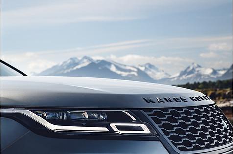 Der Range Rover Velar hat die schmalsten LED-Lichter, die je in einem Modell des britischen Autobauers verwendet wurden
