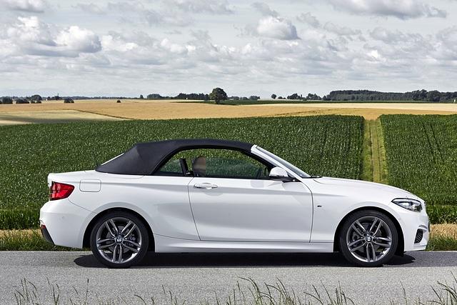 Das schicke Stoffdach des BMW 2er Cabriolet bietet einen guten Akustikkomfort