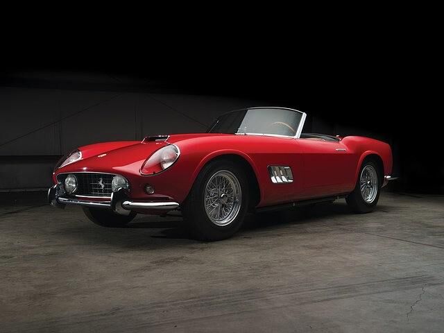Rang sechs, Ferrari 250GT LWB California Spider, 9,5 Millionen