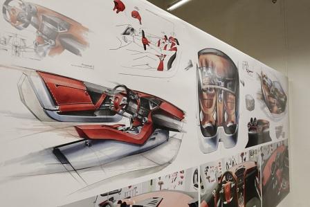 Mercedes Design der Zukunft. Designstudio Como
