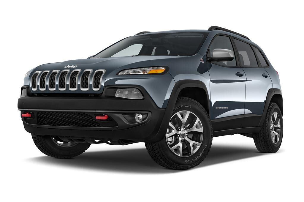 Jeep Cherokee (Baujahr 2014) Trailhawk 5 Türen seitlich vorne mit Felge