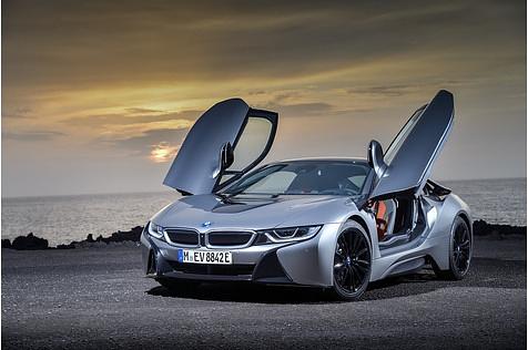 BMW i8 - auch das Coupé bekam eine schmale Modellpflege