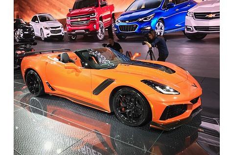 Die Chevrolet Corvette ZR1 ist auch als Cabrio erhältlich