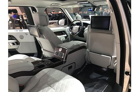 Luxus und eine Beinfreiheit von 1,2 Metern: Range Rover SVAutobiography