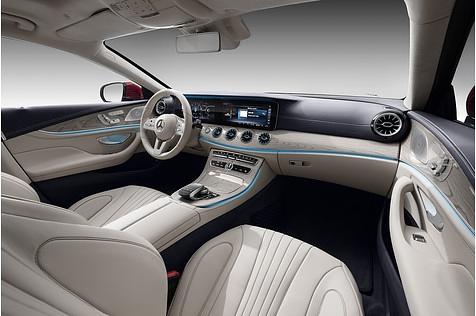Mercedes CLS 2018 - auch das Cockpit kennt man aus dem E-Modell