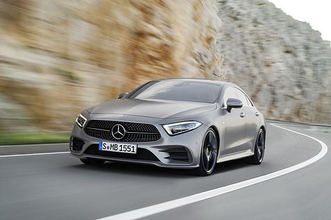 Mercedes CLS 2018 - mit dem neuen Daimler-Frontdesign