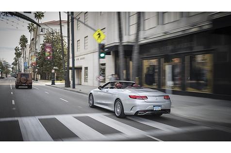 Mercedes S 560 Cabrio - eleganter Auftritt in Beverly Hills