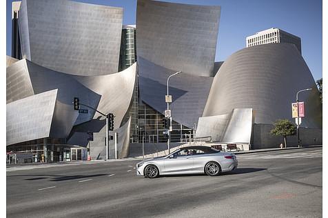 Mercedes S 560 Cabrio - unterwegs in Los Angeles