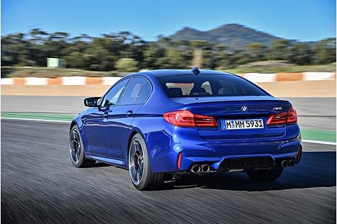 BMW M5 - 0 auf Tempo 100 in deutlich unter vier Sekunden