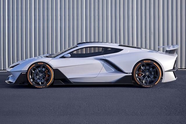 Der Mittelmotor-Sportwagen ist nur 1,14 Meter hoch