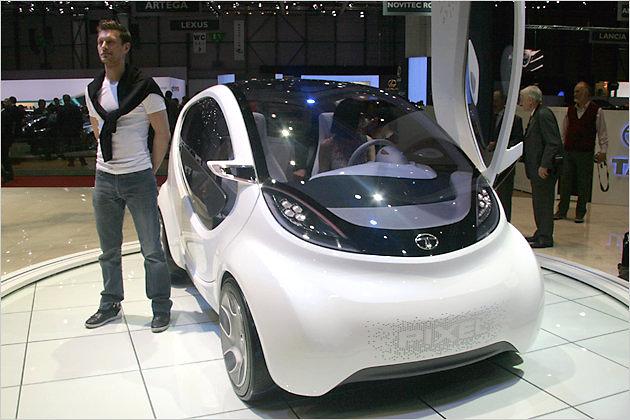 Von außen sieht der Tata Pixel aus wie der Nano von morgen