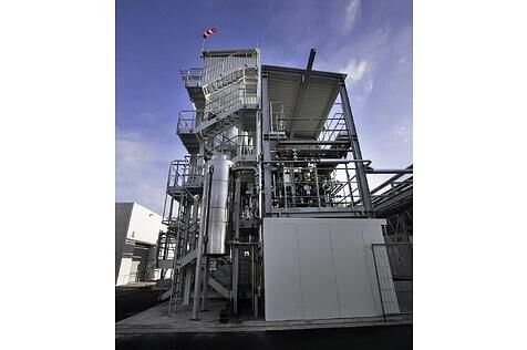 Das Gewinnen von e-CNG ist energieintensiv