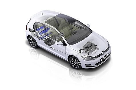Auch vom VW Golf gibt es eine CNG-Version