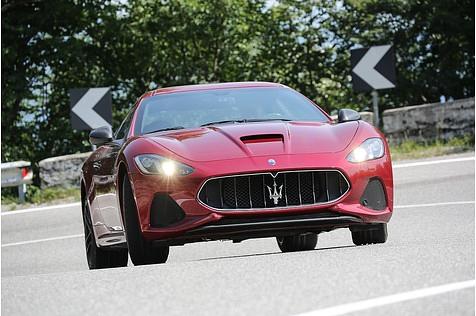 Der Maserati GranTurismo bekommt zum Modelljahr 2018 ein leichtes Facelift