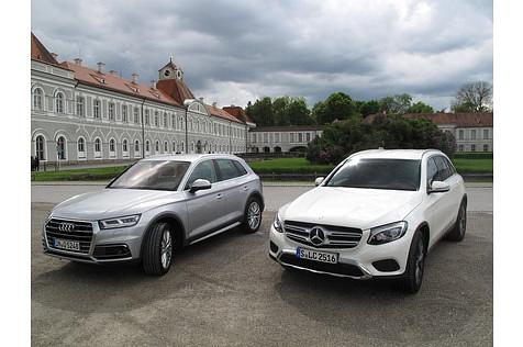 Mercedes GLC 250d 4matic - Audi Q5 2.0 TDI Quattro