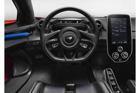 das Cockpit des McLaren Senna