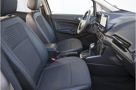 Ford Ecosport 1.5 TDCi AWD - die Sitze mit spürbar mehr Komfort